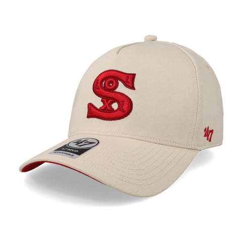 Gorra '47 MLB White Sox Two Tone White Sure Shot Natural Unitalla