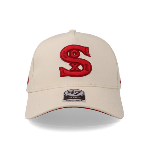 Gorra '47 MLB White Sox Two Tone White Sure Shot Natural Unitalla