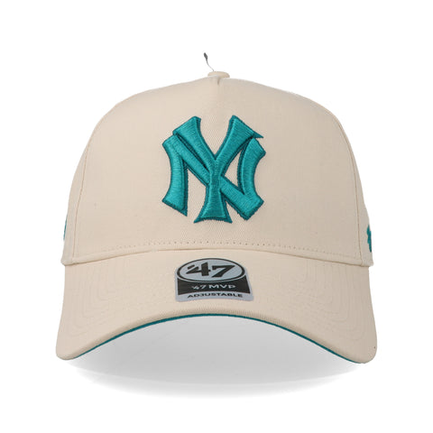 Gorra '47 MLB Yankees Sure Shot Natural/Azul Unitalla