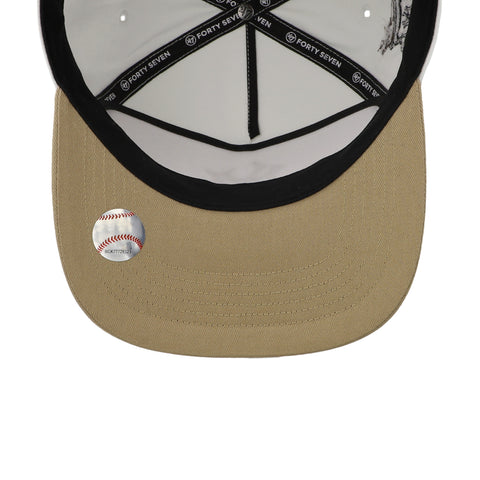 Gorra '47 MLB Yankees Cartoon Icon Blanco Unitalla