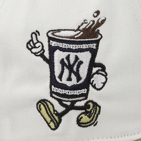 Gorra '47 MLB Yankees Cartoon Icon Blanco Unitalla