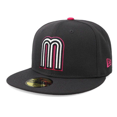 Gorra New Era 59 Fifty LMB México Away Cerrado