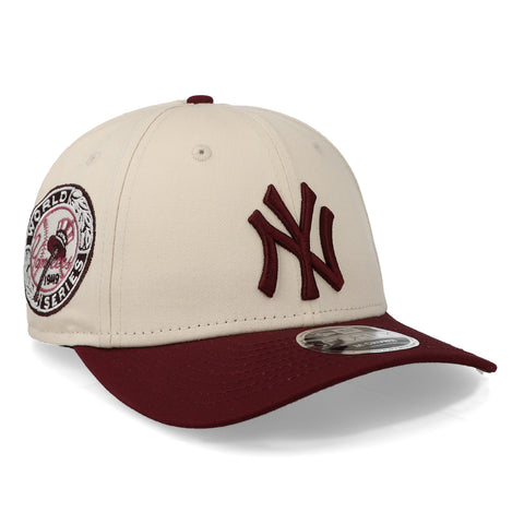 Gorra New Era 9Forty MLB Yankees WS Patch Beige Unitalla