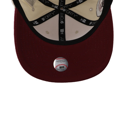 Gorra New Era 9Forty MLB Yankees WS Patch Beige Unitalla