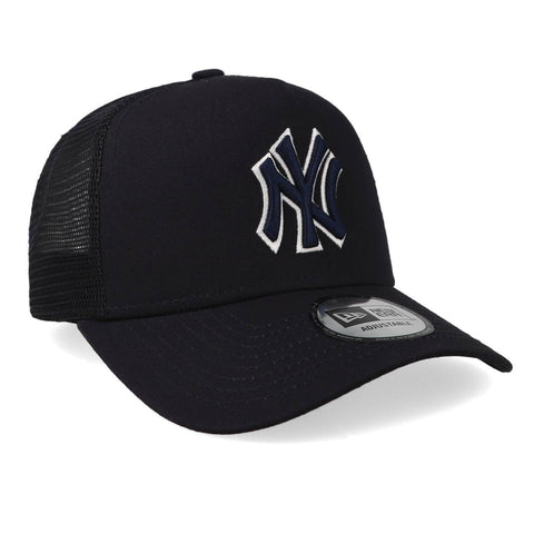 Gorra New Era 9Forty MLB Yankees Outline Trucker Negra