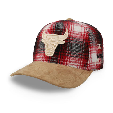 Gorra M&N NBA Plaid Out Pro Snapback Bulls
