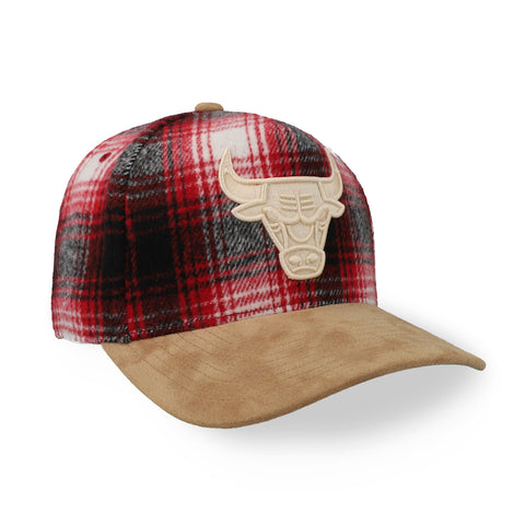 Gorra M&N NBA Plaid Out Pro Snapback Bulls