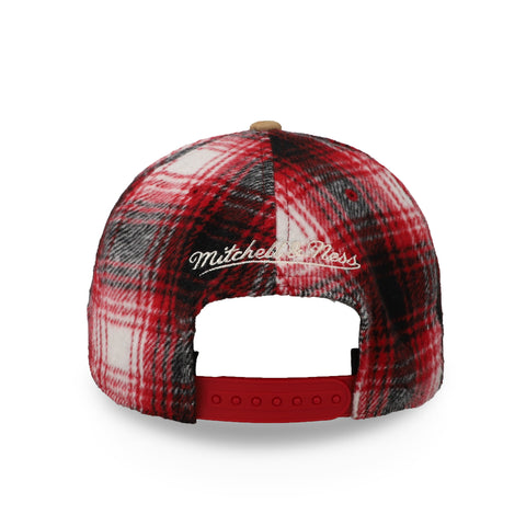 Gorra M&N NBA Plaid Out Pro Snapback Bulls