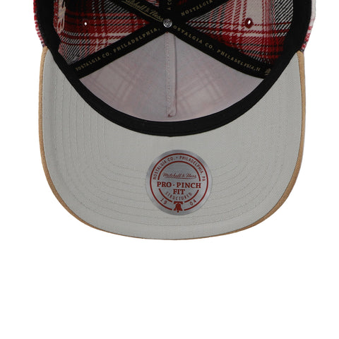 Gorra M&N NBA Plaid Out Pro Snapback Bulls