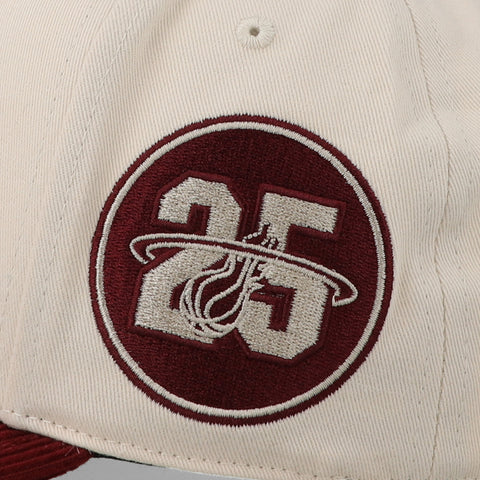 Gorra Mitchell & Ness NBA Heat Fall Cord Pro Snapback