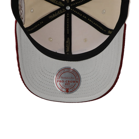 Gorra Mitchell & Ness NBA Heat Fall Cord Pro Snapback