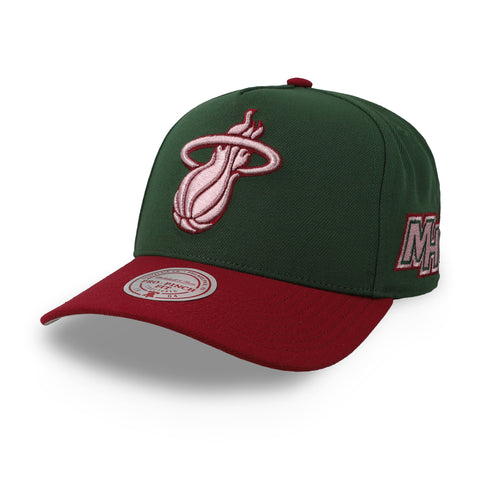 Gorra Mitchell & Ness NBA Heat Rose Gold Pro Snapback Unitalla
