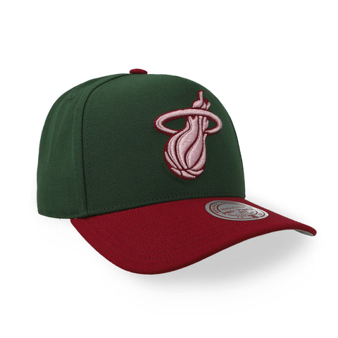 Gorra Mitchell & Ness NBA Heat Rose Gold Pro Snapback Unitalla