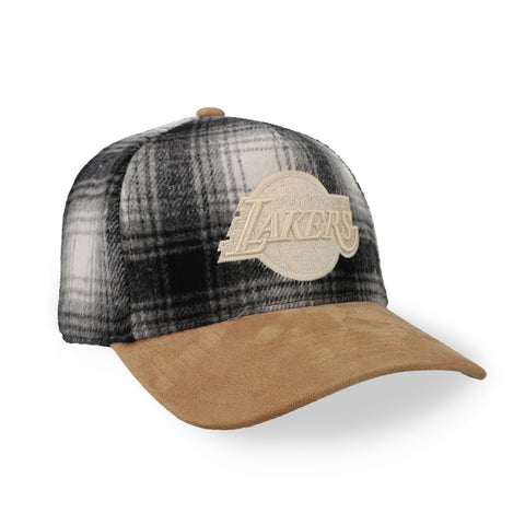 Gorra M&N NBA Plaid Out Pro Snapback Lakers