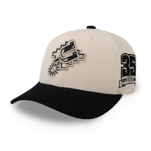 Gorra Mitchell & Ness NBA Spurs HWC Fall Cord Pro Snapback Unitalla