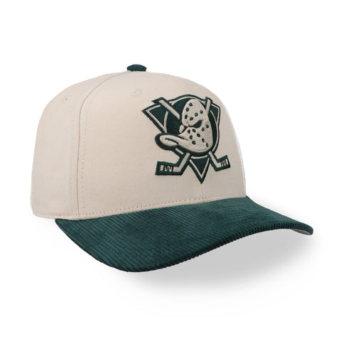 Gorra Mitchell & Ness NHL Ducks Vintage Fall Cord Pro Snapback Unitalla