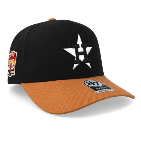Gorra '47 MLB Astros Sure Shot TT Snap 47 MVP Negro Unitalla