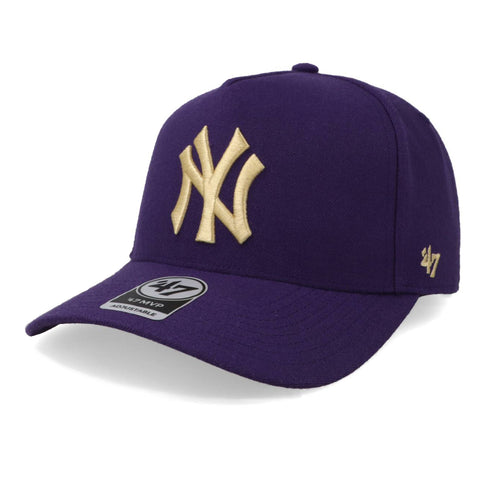 Gorra '47 MLB Yankees TT Snap 47 MVP Morado Unitalla