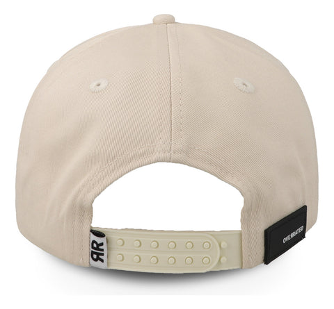 Gorra Overrated New York Of Dream Crema Beige Unitalla