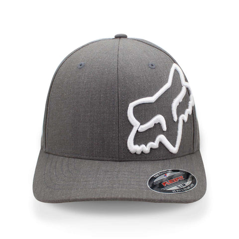 Gorra Fox Flexfit Clouded Gris 27089 Cerrada