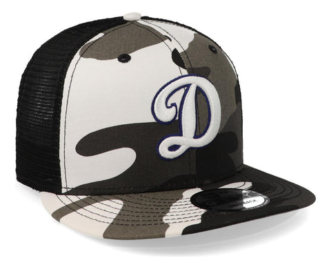 Gorra New Era 9 Fifty MLB Dodgers Camo E3 Negro Unitalla