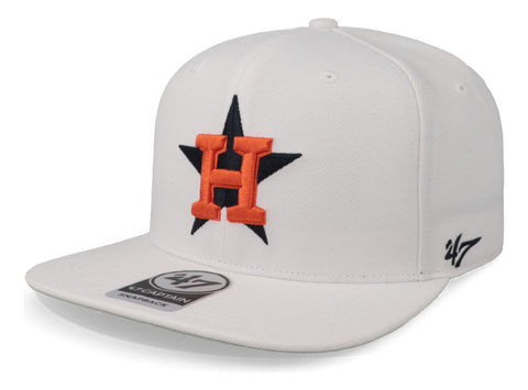 Gorra '47 MLB Astros No Shot Captain Blanco Unitalla