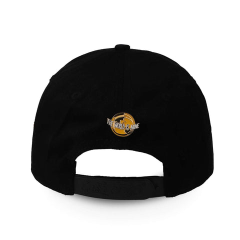 Gorra Cash Only Ricky Gold Curve Negro Unitalla