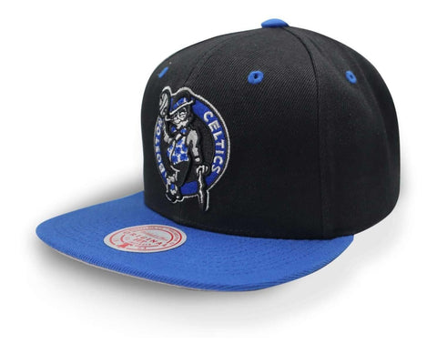 Gorra Mitchell & Ness Nba Royality Celtics Negro Unitalla