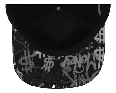 Gorra Jc Hats 2438 Cash Negro On Negro Unitalla