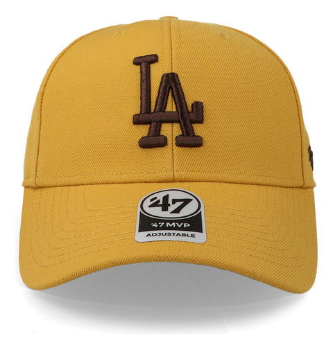Gorra '47 MLB Dodgers La Wheat MVP Amarillo Unitalla