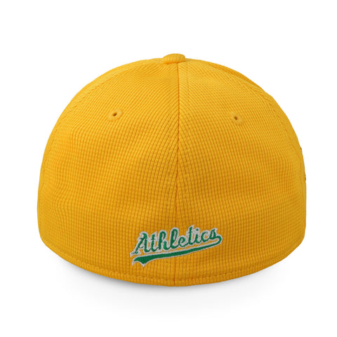 Gorra New Era 39 Thirty MLB Athletics Amarillo Cerrada