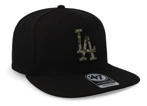 Gorra '47 MLB Dodgers Camfill Captain Negro Unitalla