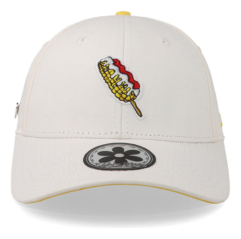 Gorra Jc Hats Elote Lover 1880 Curve Blanco Unitalla