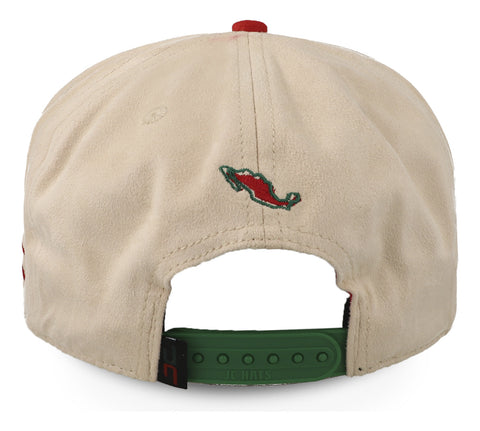 Gorra Jc Hats Jc Mex 2619 Beige/verde Unitalla