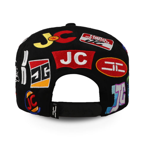 Gorra JC Hats JC Doble 2867 Negro Unitalla