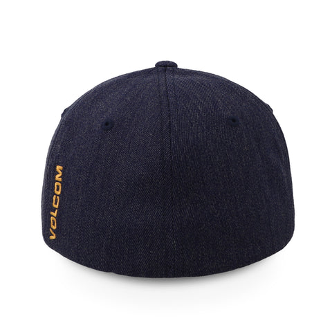 Gorra Volcom Full Stone D5512321 Flexfit Azul Cerrada