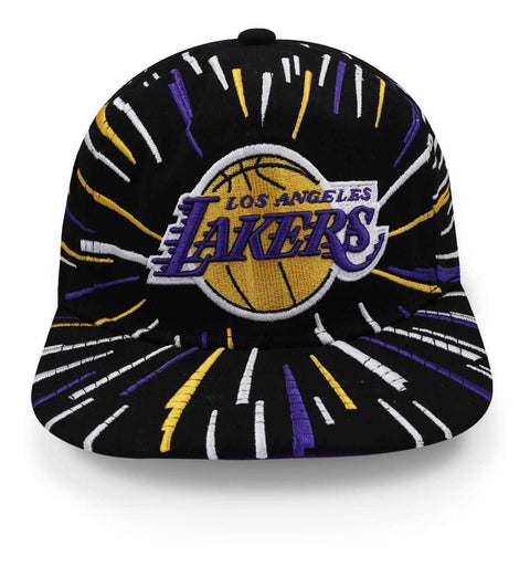 Gorra Mitchell & Ness Nba Burst Deadstock Lakers Negro Unita