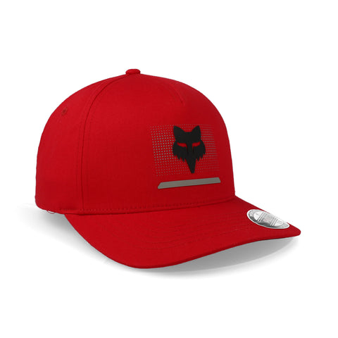 Gorra Fox Flexfit Optical 31611-122 Rojo Cerrada