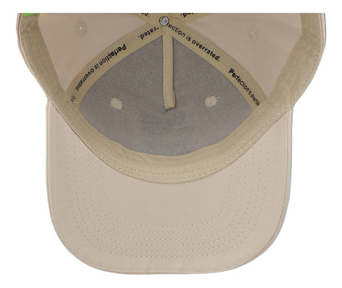 Gorra Overrated New York Of Dream Crema Beige Unitalla