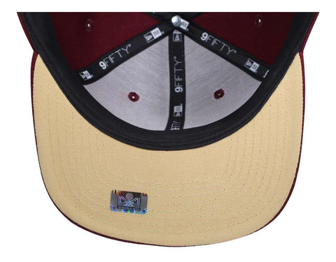Gorra New Era 9 Fifty LMP Tomateros Official Maroon Unitalla