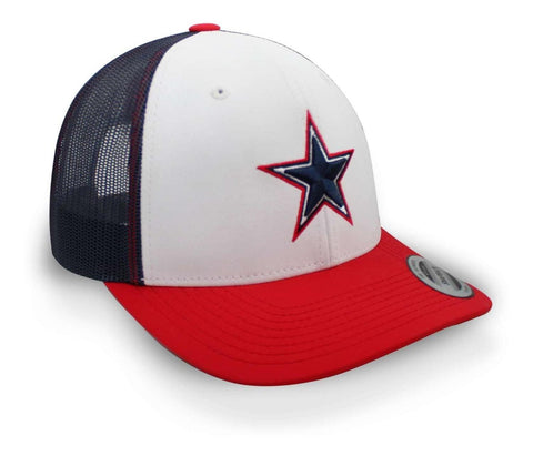 Gorra Hooey Dallas Obsidian Blanco Unitalla