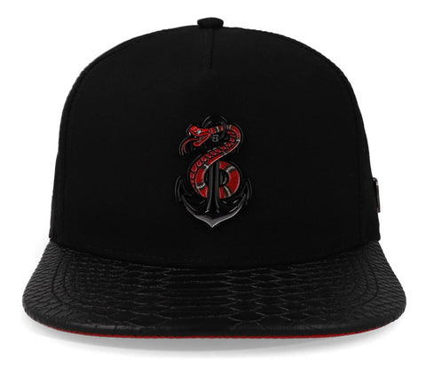 Gorra Cash Only 23 Snake Anchor Negro Unitalla