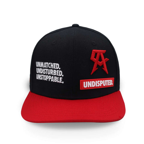 Gorra Canelo Unmatched Negro Rojo Unitalla