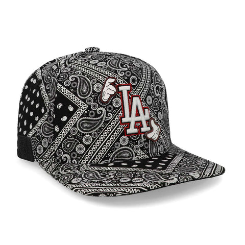 Gorra Cash Only Ny Bandana Snap Negro Unitalla