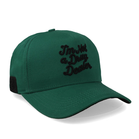 Gorra Cash Only Drug Dealer 1030 Curve Verde Unitalla