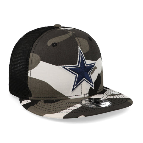 Gorra New Era 9 Fifty NFL Cowboys Camo E3 Negro Unitalla