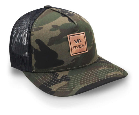 Gorra Rvca Va Brim Trucker Curva Camo Unitalla
