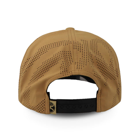 Gorra Hooey Habitat Tan 5 Panel Trucker Amarillo Unitalla