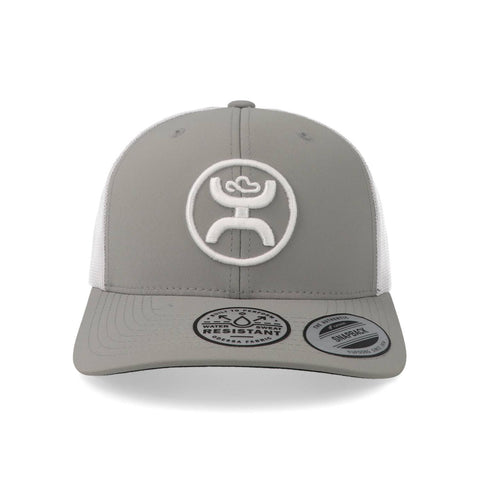 Gorra Hooey O Classic 6 Panel Trucker Logo Gris Claro Uni