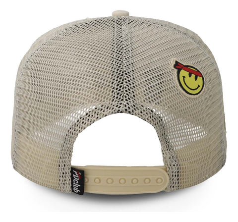 Gorra Problematic Money Love Trucker Beige Unitalla